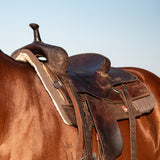 Classic Equine 3/4" Grey Felt Pad with Fleece Bottom- 31"X32"