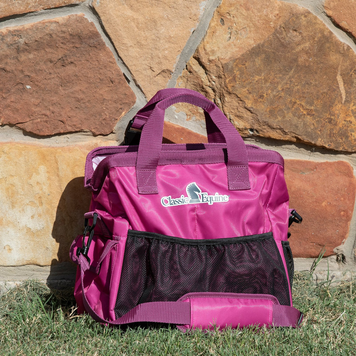 Classic Equine Deluxe Groom Tote- Raspberry