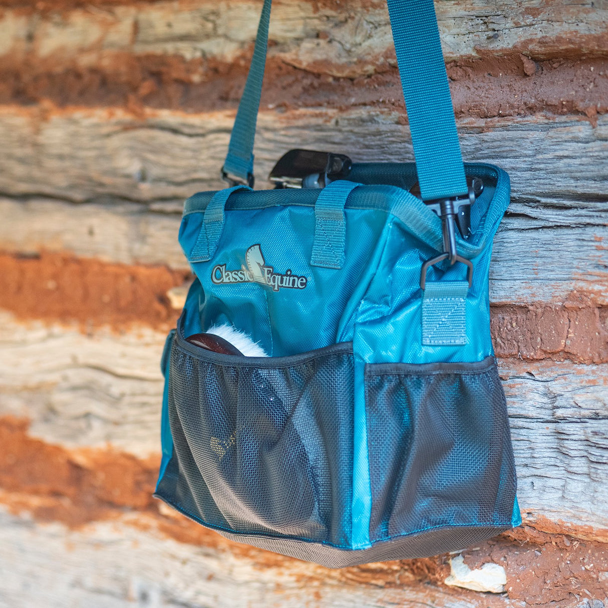 Classic Equine Deluxe Groom Tote- Dark Teal