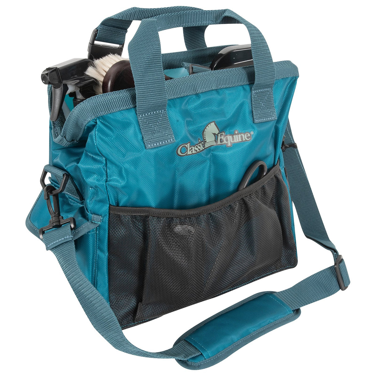Classic Equine Deluxe Groom Tote- Dark Teal