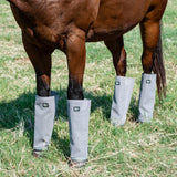 Cashel Crusader Grey Fly Leg Guards- Set of 4