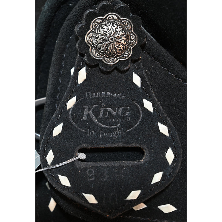 New! 10" Stratford Black Barrel Racing Saddle