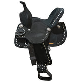 New! 10" Stratford Black Barrel Racing Saddle