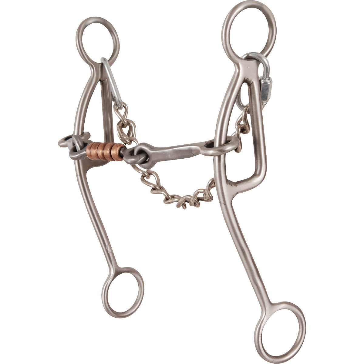 Classic Equine Les Vogt Shank Dog Bone Gag Bit