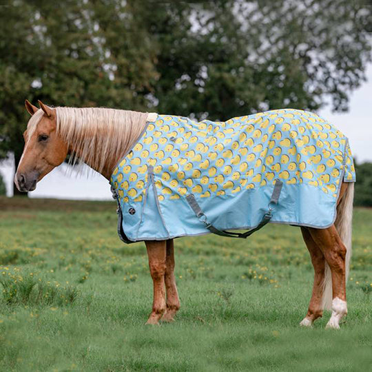Professional's Choice Horse Turnout Sheet- Rubber Ducky