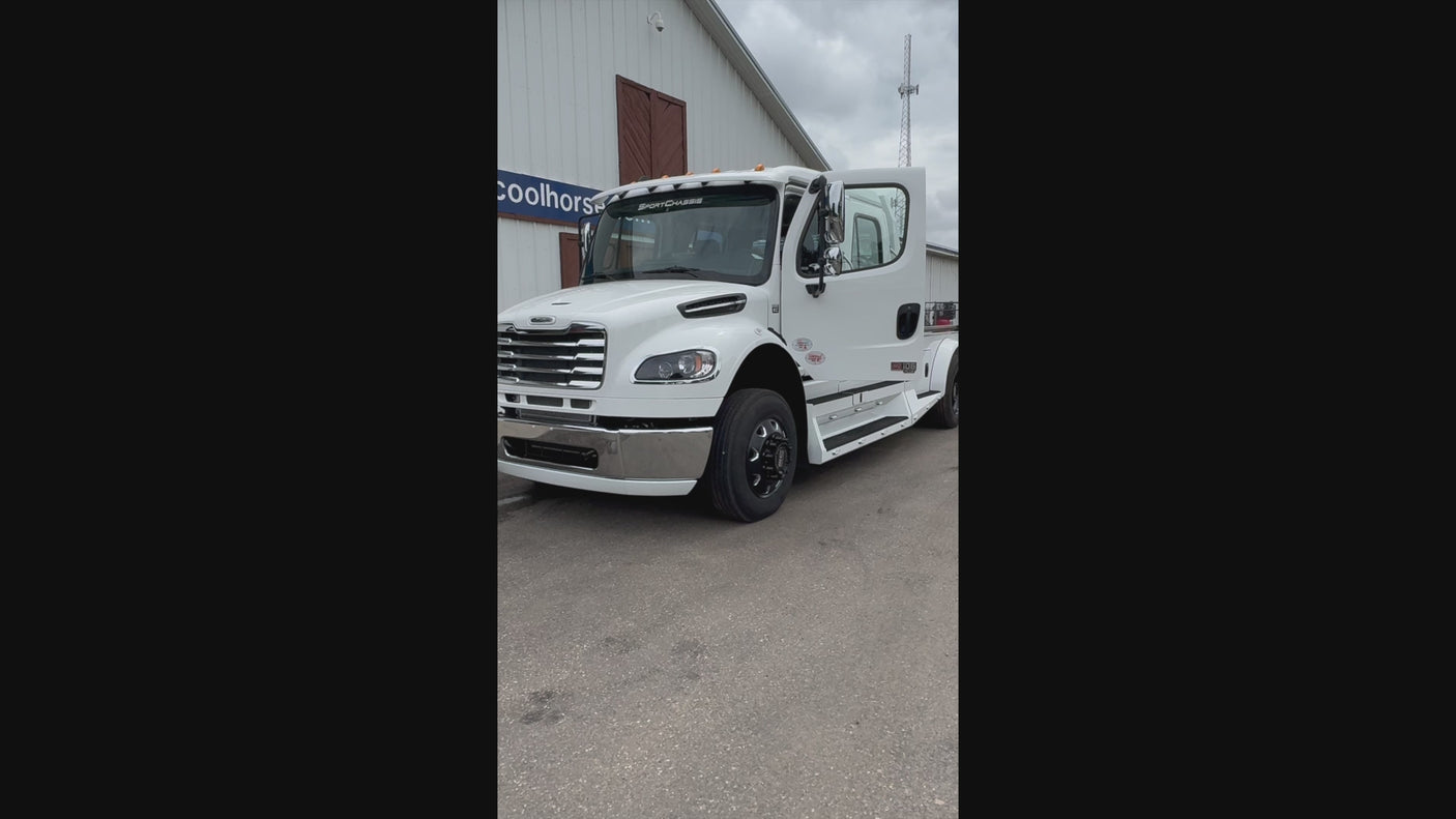 SOLD! 2026 Freightliner M2+ 106 Sportchassis LH5 Luxury Crew Cab Hauler