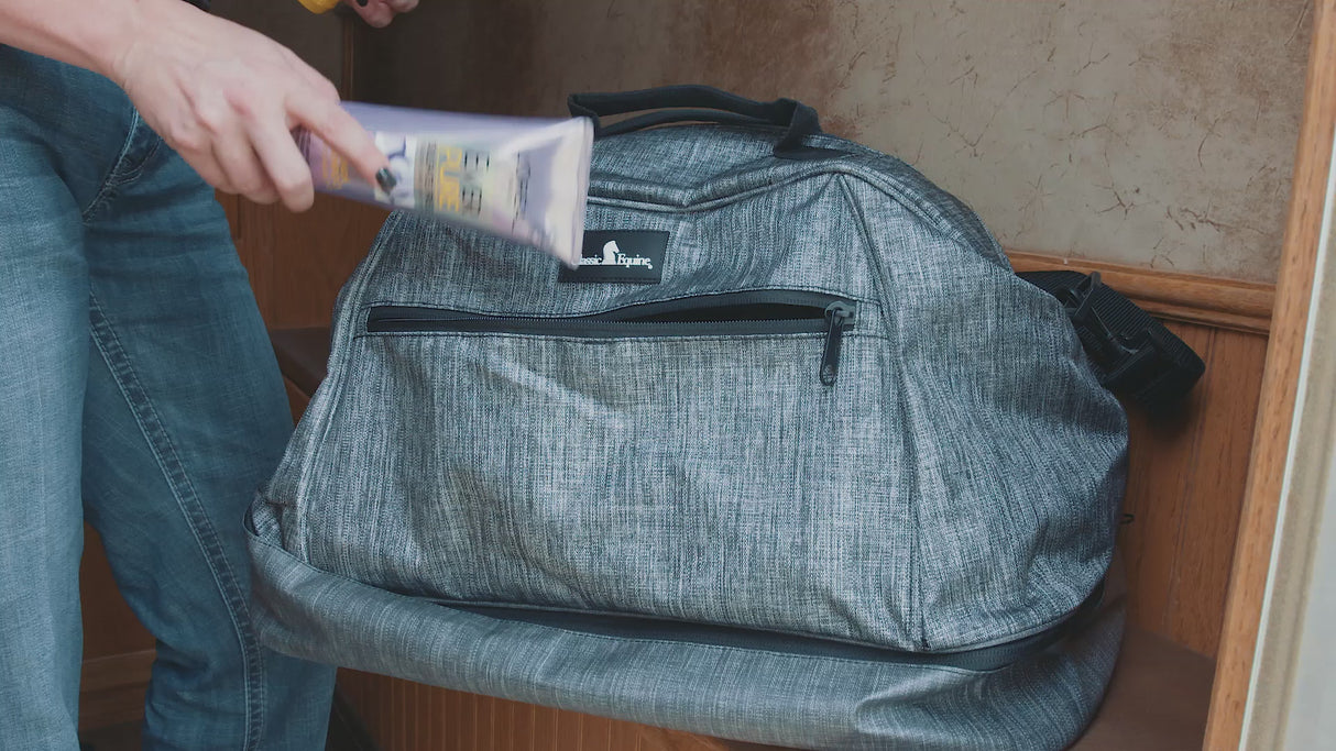 Classic Equine Weekend Duffle Bag- Midnight