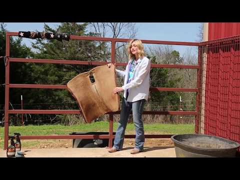 5 Star 1" Natural Fleece Bottom Saddle Pad- 32"X32"