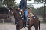 Classic Equine 3/4" Performance Trainer Saddle Pad- Black