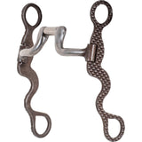 Classic Equine Rasp Performance Series Square Hinge Port Bit 8" Cavalry Shank
