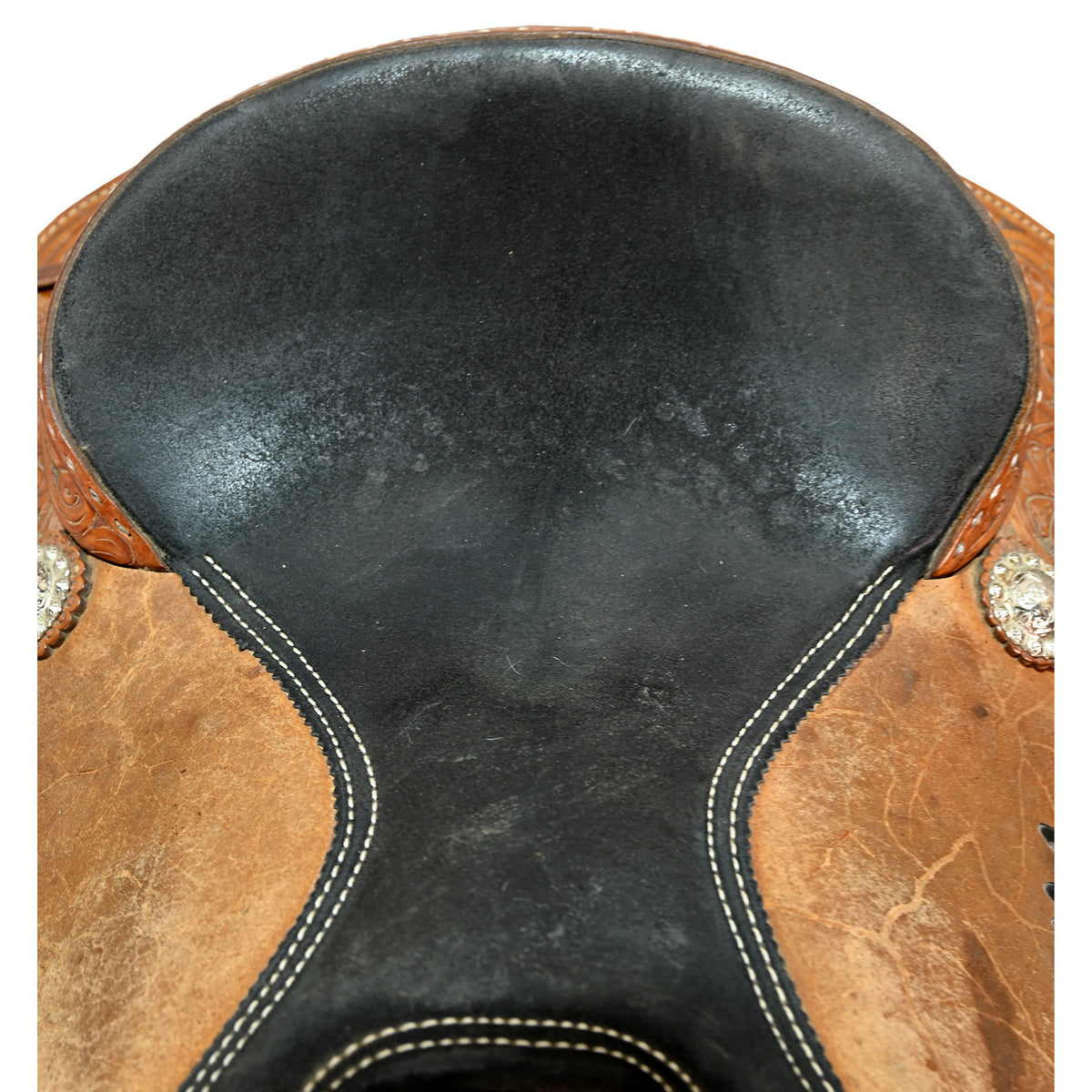 Used 14.25" Tod Slone Trophy Calf Roping Saddle