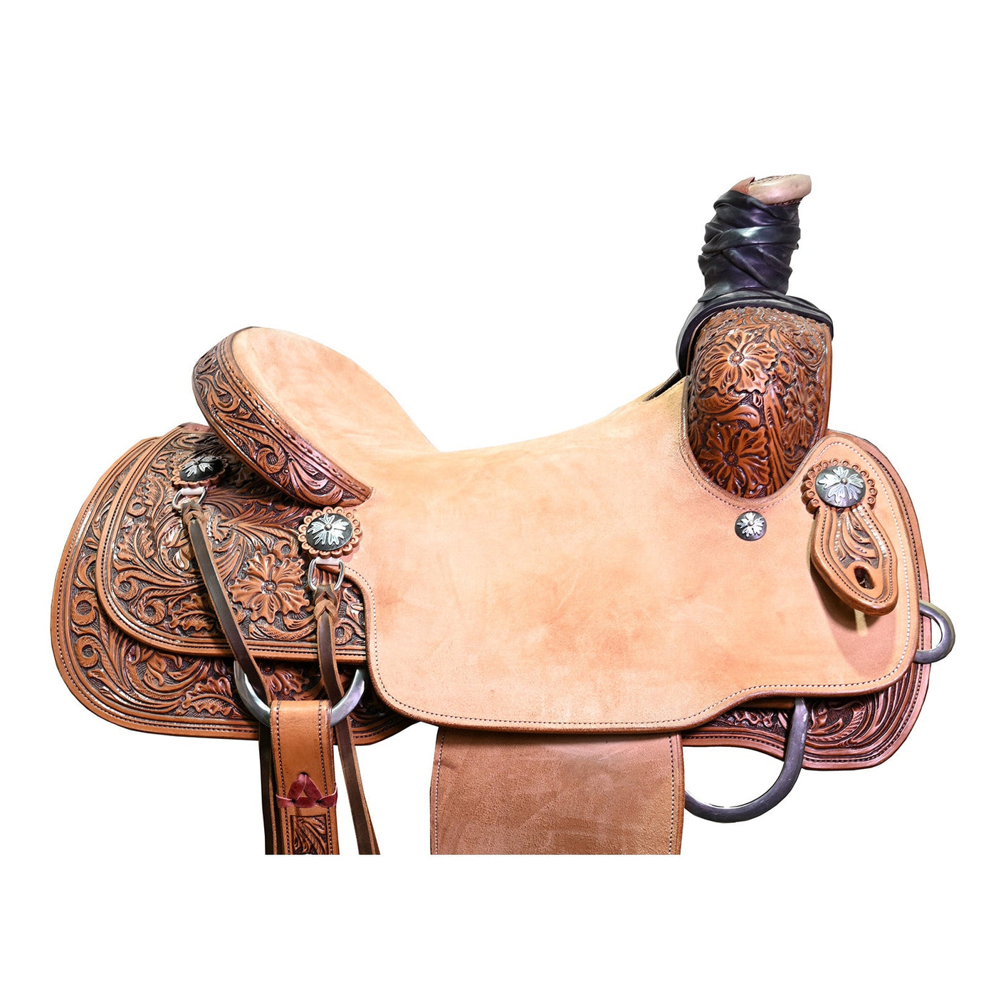 DEMO 15" Smart Horse Team Roping Saddle
