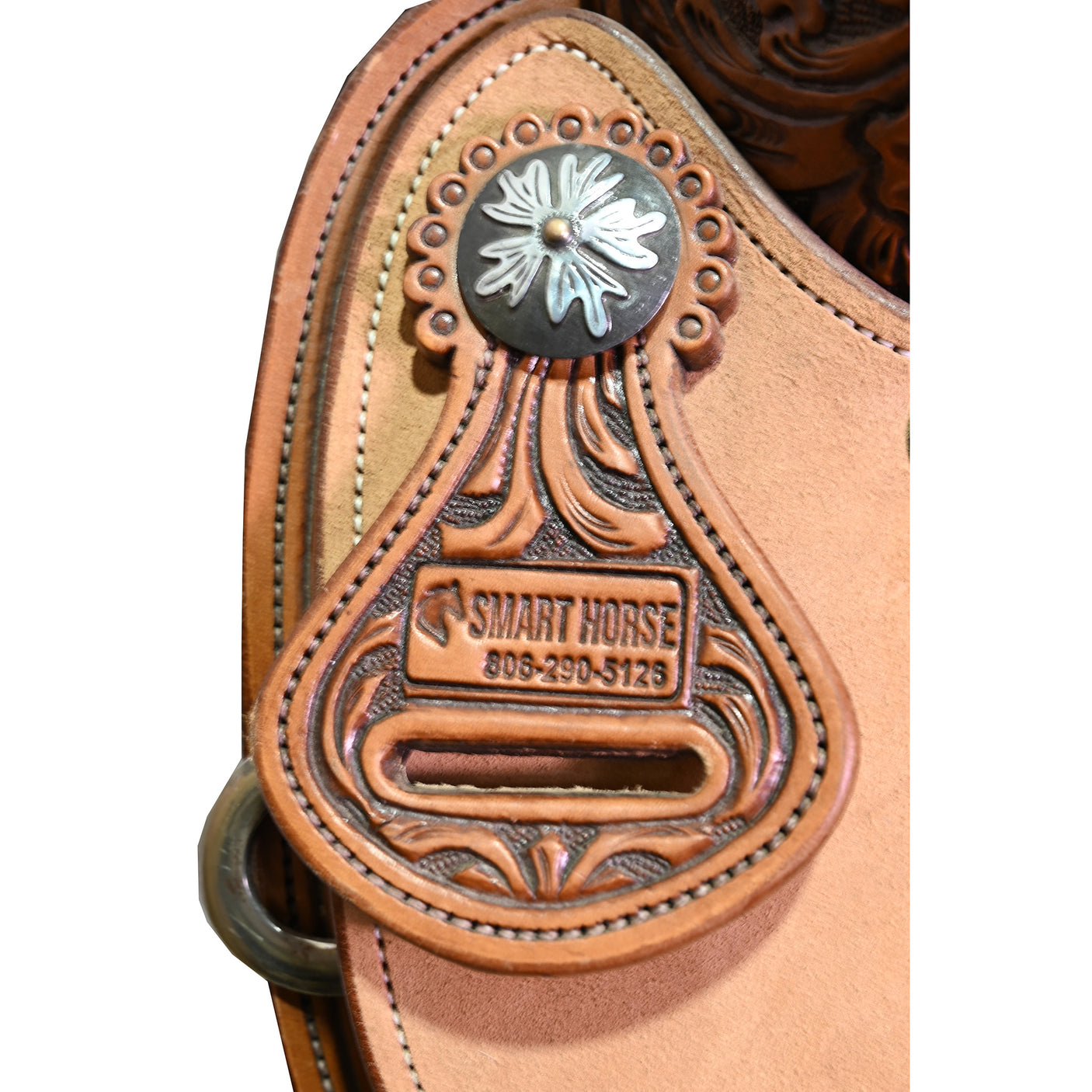 DEMO 15" Smart Horse Team Roping Saddle