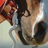 Classic Equine 8" Cavalry Cheek Solid Port Bit