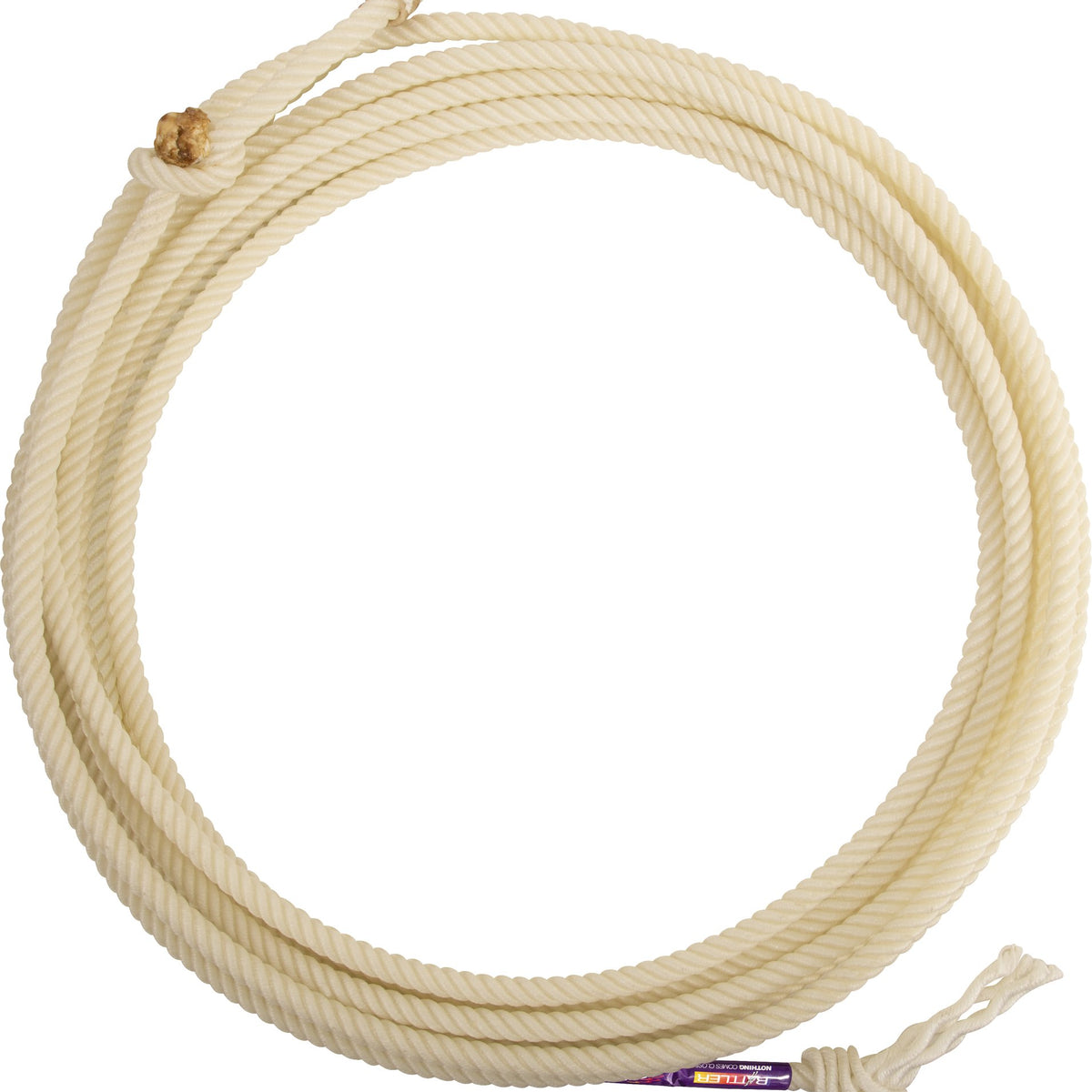 Rattler Rope LEFT HAND Striker 4 Strand Poly Calf Rope