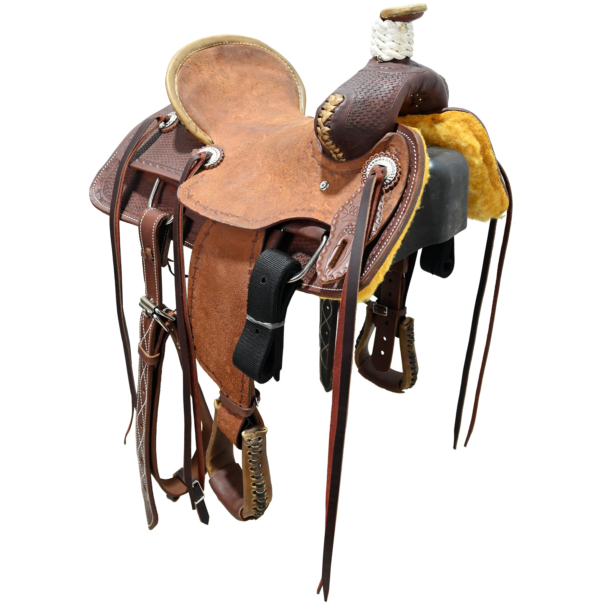 Scott Thomas Youth Ranch Saddle - Thumbnail 2