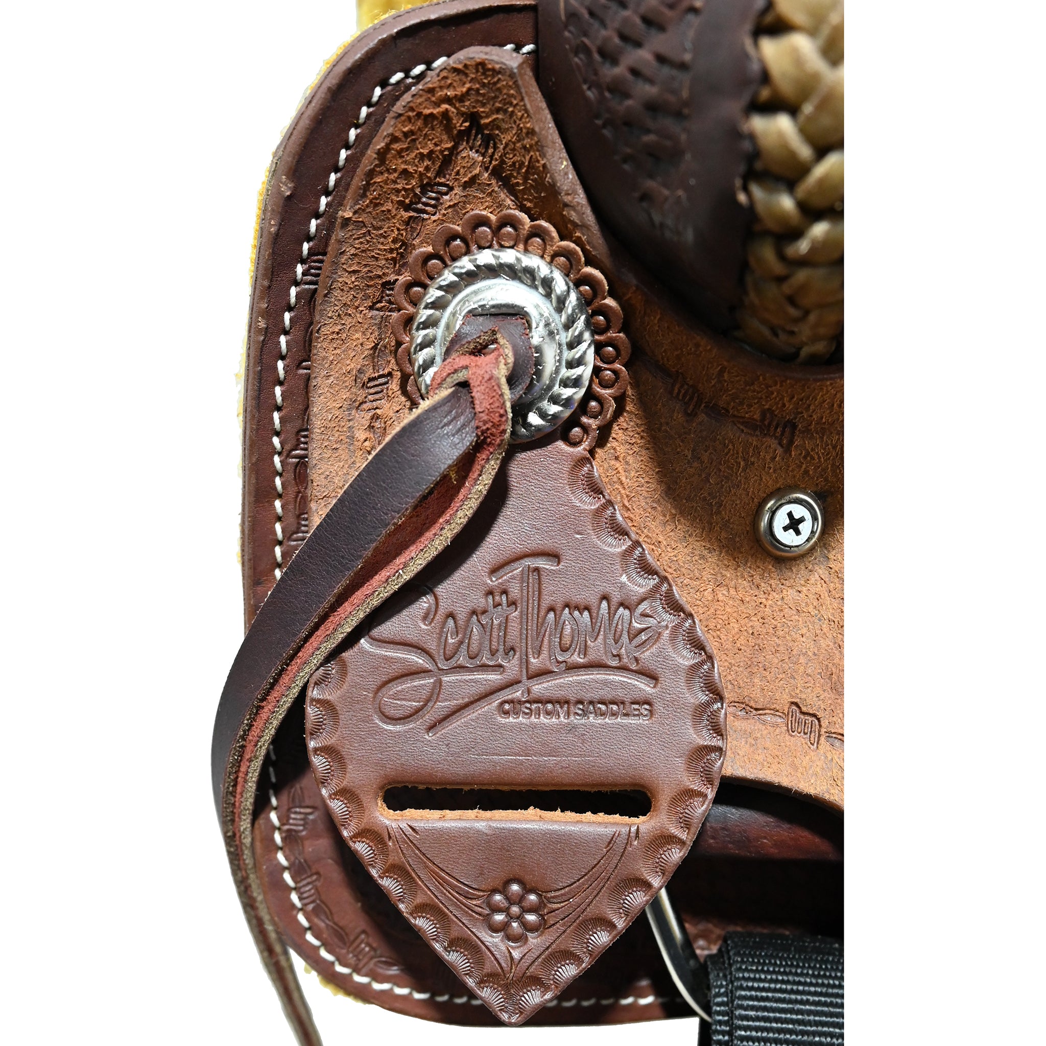 Scott Thomas Youth Ranch Saddle - Thumbnail 5