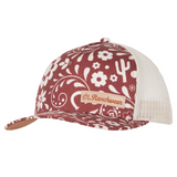 STS Ranchwear Script Brand Patch Cap- Floral Paisley