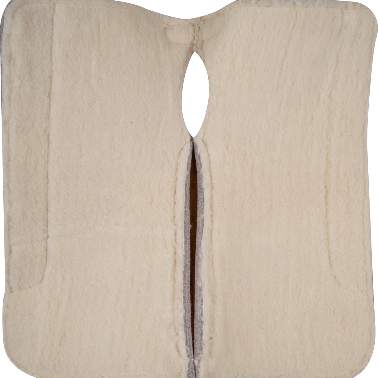 Classic Equine 3/4" Tan Felt Pad with Fleece Bottom- 31"X32"