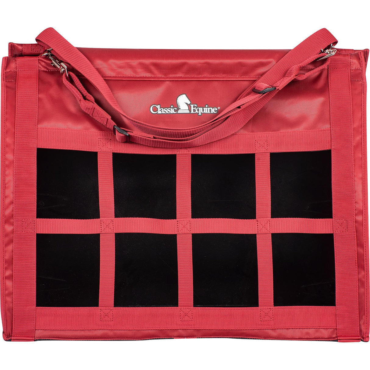 Classic Equine Top Load Hay Bag- Red