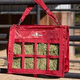 Classic Equine Top Load Hay Bag- Red