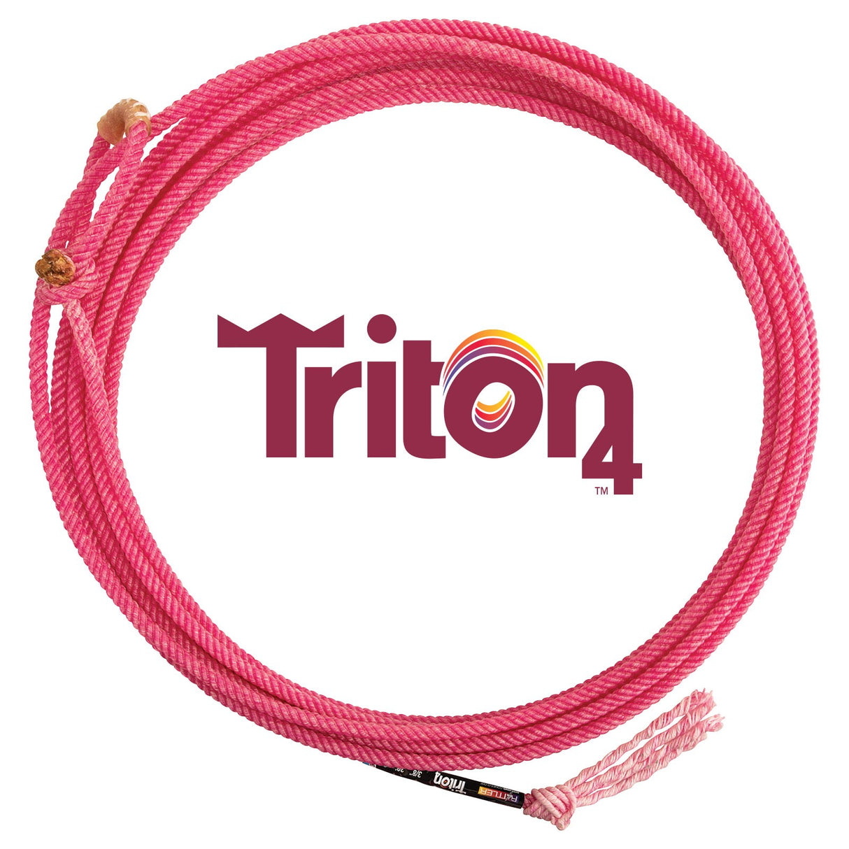 Rattler Ropes Triton 4-Strand Heel Team Rope
