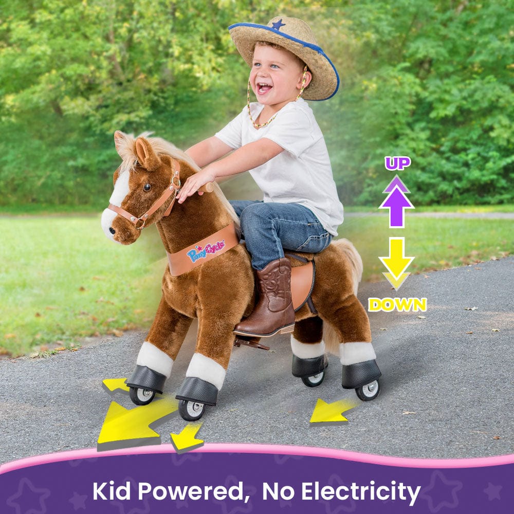 Pony Cycle Brown Horse-Model U