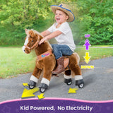 Pony Cycle Brown Horse-Model U