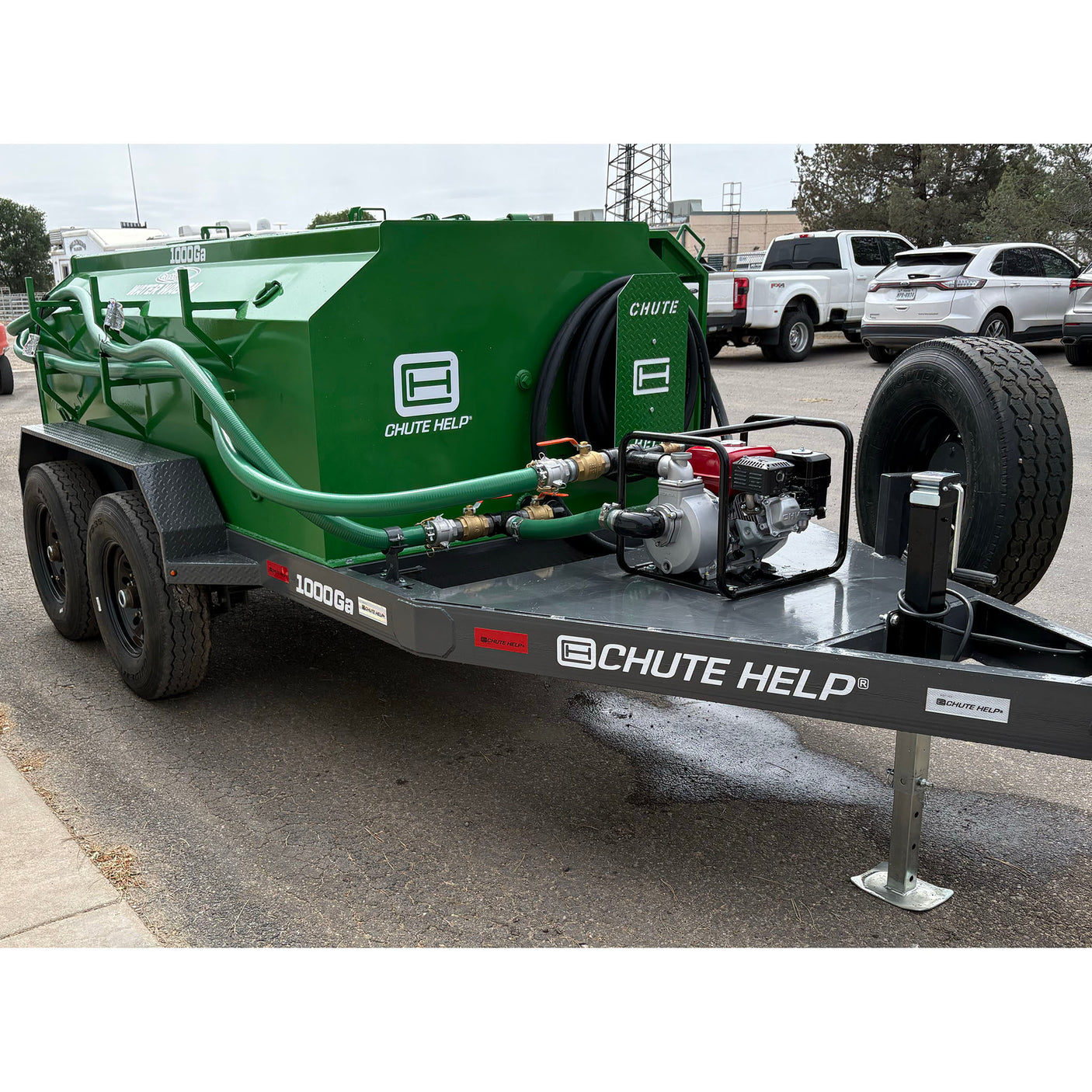 2027 Chute Help 1000 Gallon Metal Water Wagon