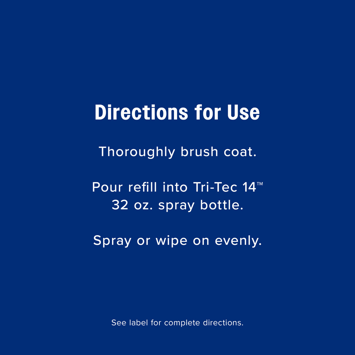 Farnam Tri-Tec 14 Long Lasting Fly Spray- 32oz.