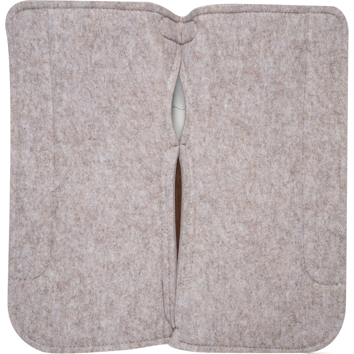 Classic Equine Zone Series Microsuede Saddle Pad 30"X30" - Grey