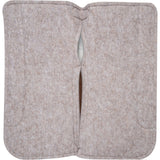 Classic Equine Zone Series Microsuede Saddle Pad 30"X30" - Grey