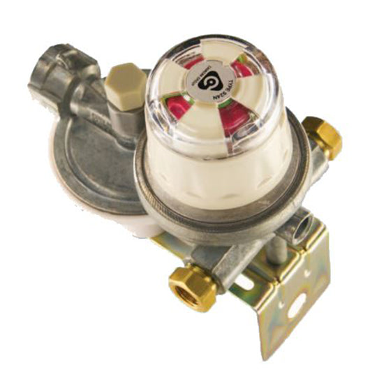 Propane Regulator; With Shutoff Valve