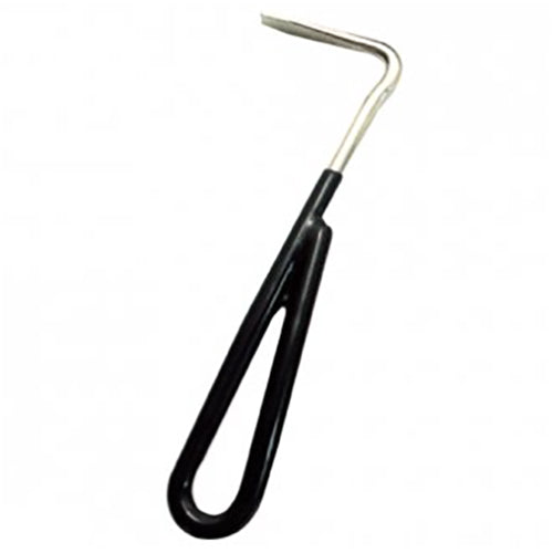 Coolhorse Economy Hoof Pick with Black Vinyl Coated Handle