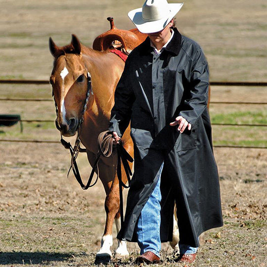 Saddle Slicker - Adult Unisex in Black