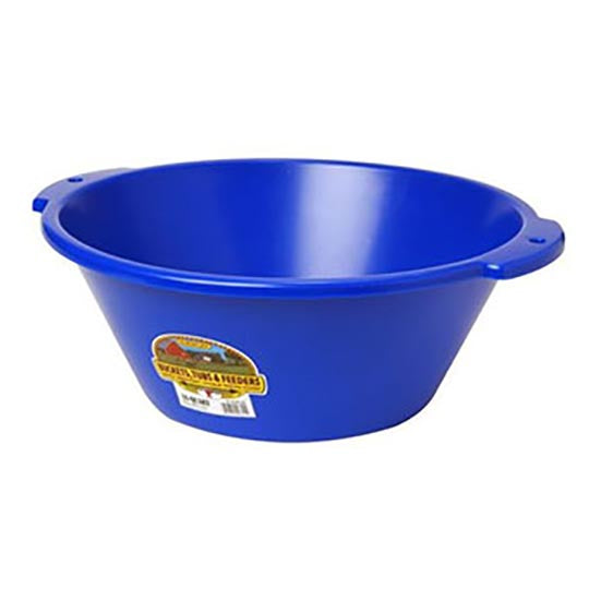 Little Giant 18qt Feed Pan- Blue