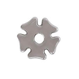 Weaver Leather Clover Leaf Replacement Rowel, Stainless Steel, 7/8" (Pair)