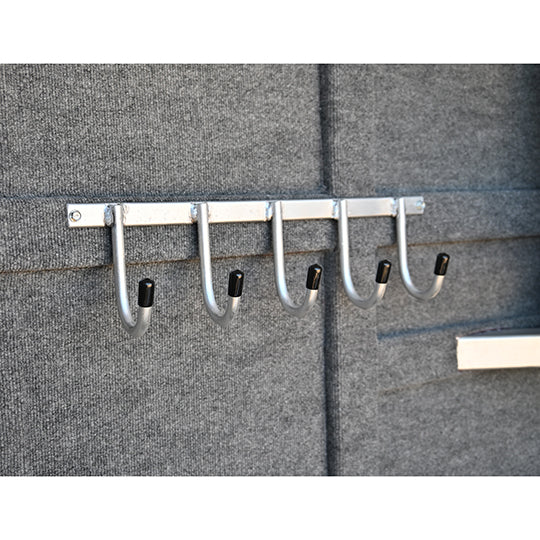 Aluminum Trailer Bridle Hook Bar (5 Hooks)