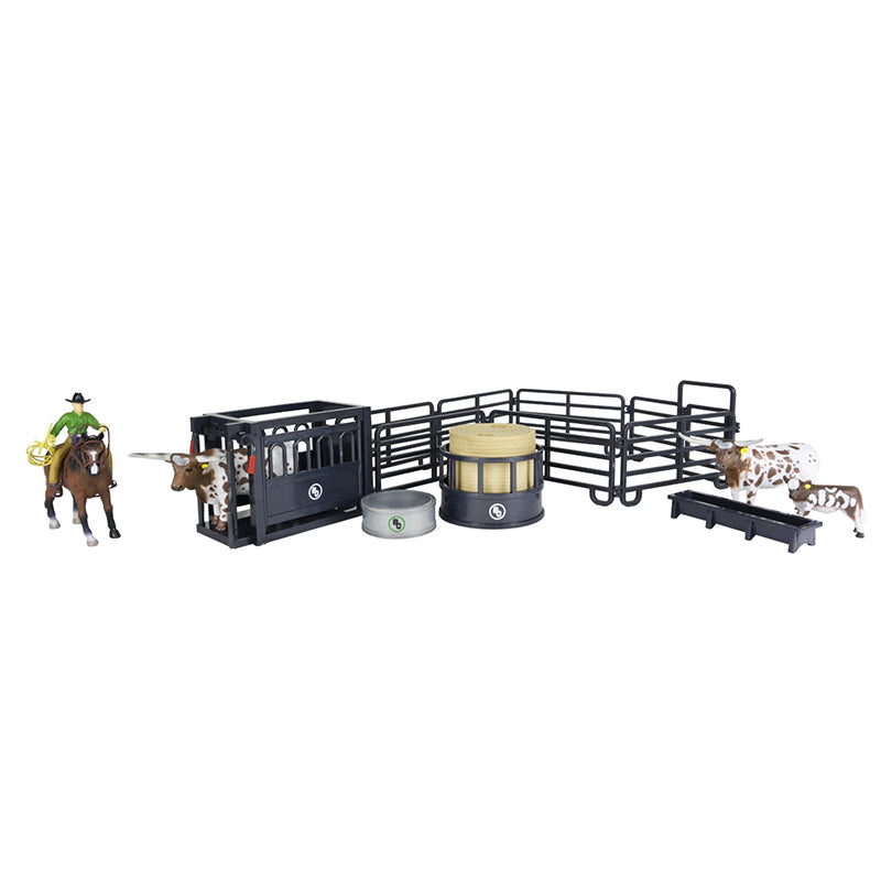 Big Country Toys 16-Piece Large Ranch Set