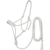 Tough 1 White Mule Tape Halter with 10' Lead Rope