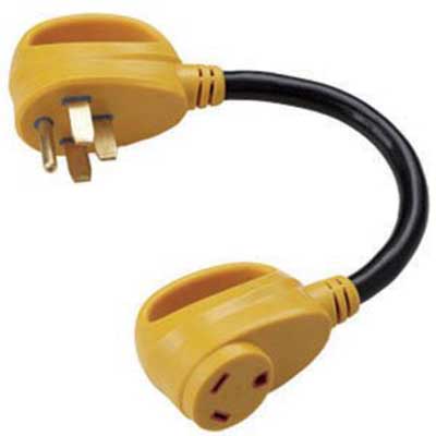 50 Amp M to 30 Amp F Adapter