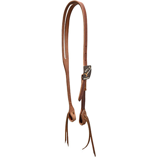 Cowperson Tack 5/8" Slot Ear Headstall with Yellowstone Buckle