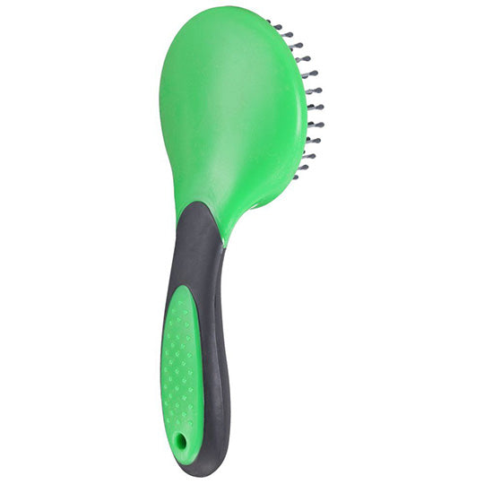 Tough 1 Great Grip Mane And Tail Brush With Rubber Grip And Massaging Bumps