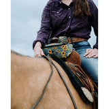 Schulz Equine Wild Sunflower Beat Bag Pommel Bag