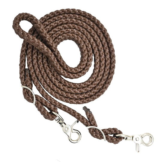 Professional's Choice 5/8" Flat Braided Roping Reins