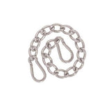 Weaver Leather Curb Chain with Safety Spring Snaps