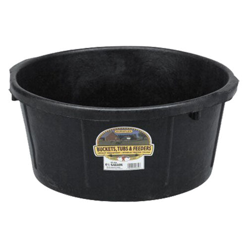 Little Giant Rubber Feed Pan 6.5 Gallon