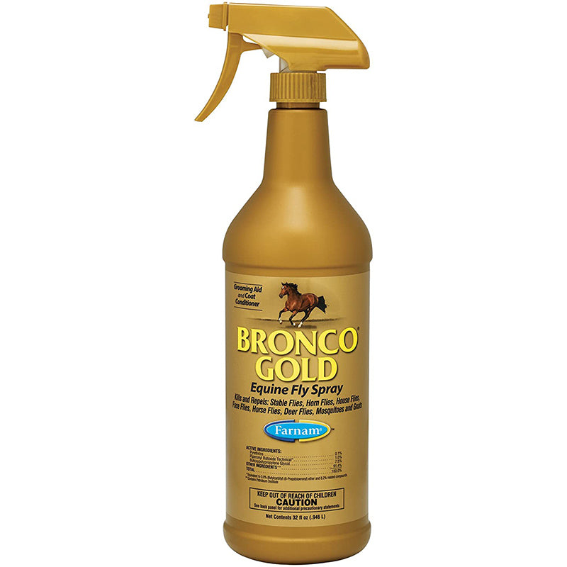 Farnam Bronco Gold Equine Fly Spray- 32oz.
