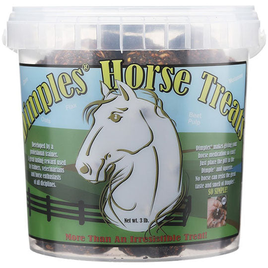 Dimples Horse Treats with Pill Pocket- 3lb