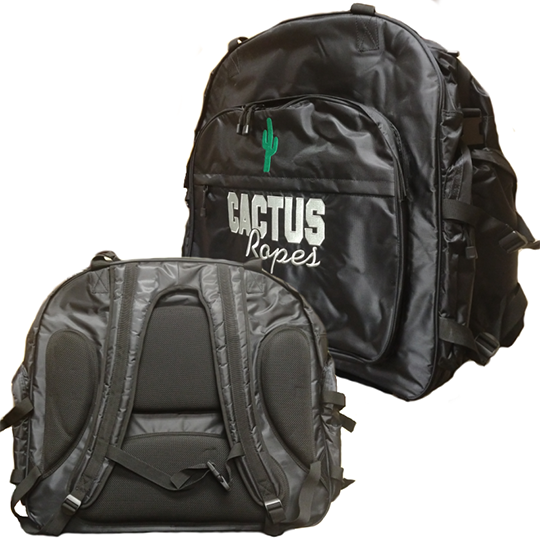 Cactus Ropes Backpack Cactus Ropes Excursion Rope Bag - Black